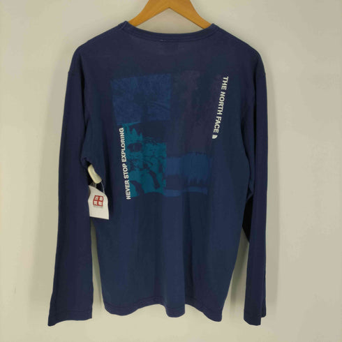 ザノースフェイス THE NORTH FACE L/S Graphic Tee ロングスリーブスクエアロゴ 長袖カットソー メンズ JPN:XL