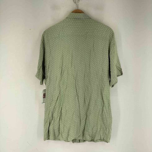 コヴィントン Covington レーヨン 総柄 S/S シャツ メンズ import:L