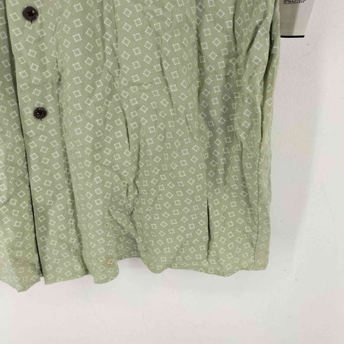 コヴィントン Covington レーヨン 総柄 S/S シャツ メンズ import:L
