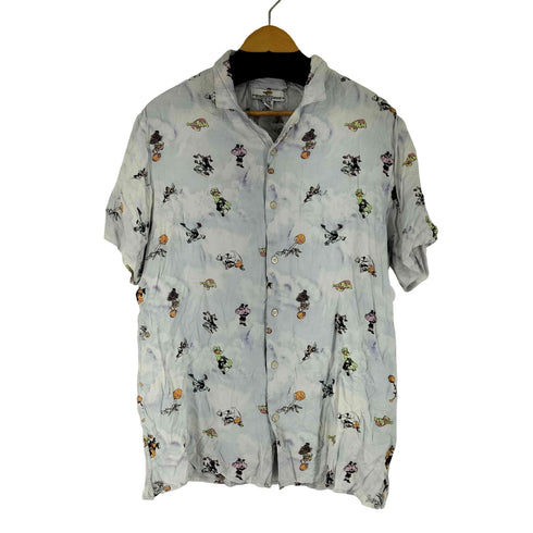 Space Jam キャラクター 総柄 S/S シャツ メンズ import:XL