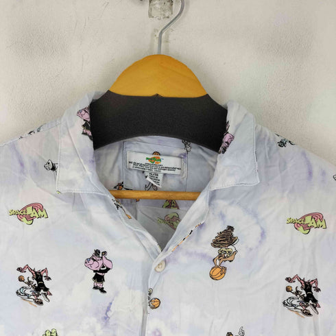 Space Jam キャラクター 総柄 S/S シャツ メンズ import:XL
