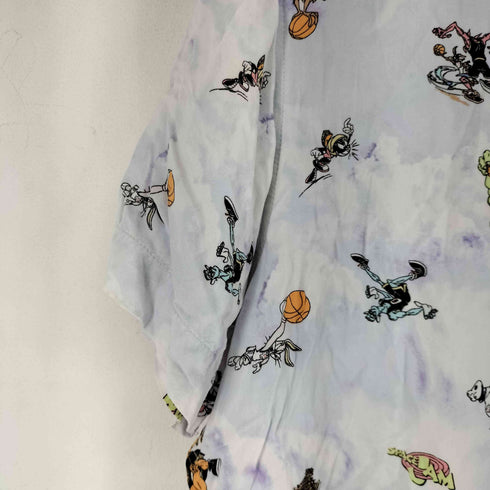 Space Jam キャラクター 総柄 S/S シャツ メンズ import:XL