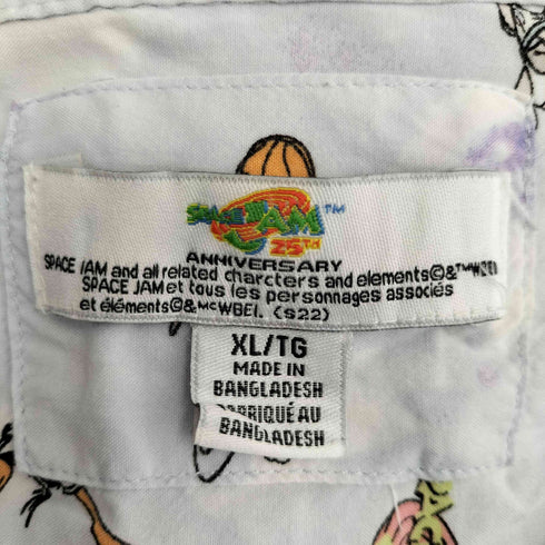 Space Jam キャラクター 総柄 S/S シャツ メンズ import:XL