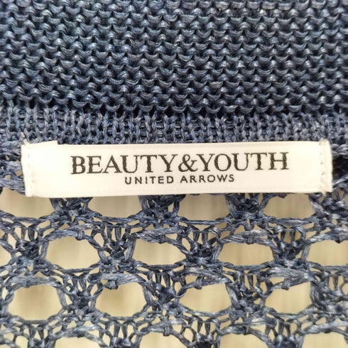 ビューティーアンドユースユナイテッドアローズ BEAUTY & YOUTH UNITED ARROWS ポリエステルメッシュニットプルオーバー レディース