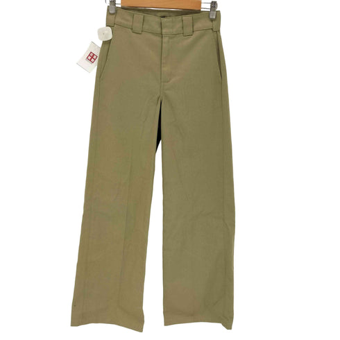 ディッキーズ Dickies ツイル ワイドパンツ レディース 25