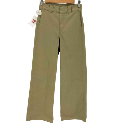 ディッキーズ Dickies ツイル ワイドパンツ レディース 25