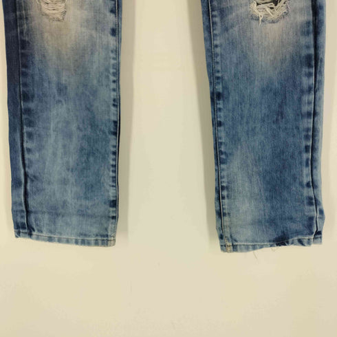 ディーゼル DIESEL ダメージ ジップフライ デニムパンツ Y2K レディース W26L32