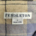 ペンドルトン PENDLETON MADE IN USA チェック柄 ウール シャツ レディース import:L