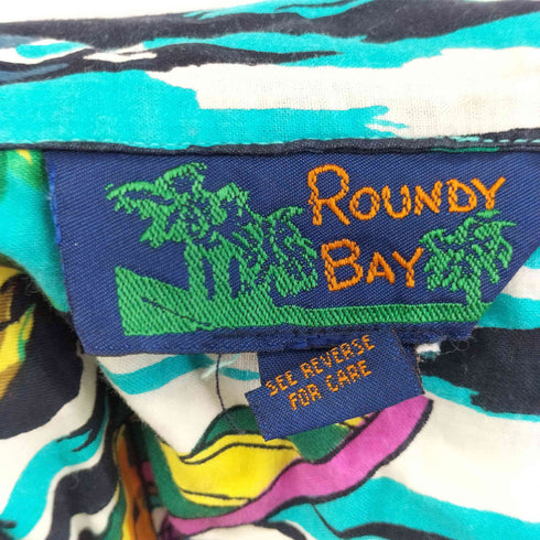 ROUNDY BAY コットン ハワイアンシャツ メンズ import:L