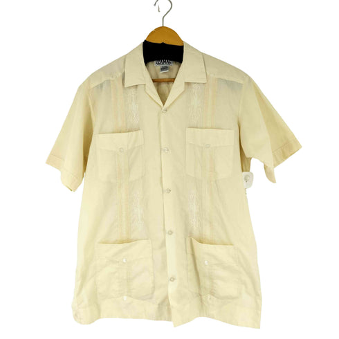 IZAMAL S/S 開襟 シャツ キューバシャツ メンズ FR:40