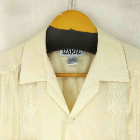 IZAMAL S/S 開襟 シャツ キューバシャツ メンズ FR:40