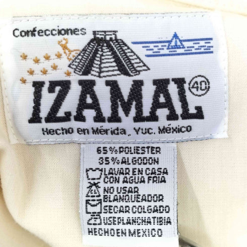 IZAMAL S/S 開襟 シャツ キューバシャツ メンズ FR:40