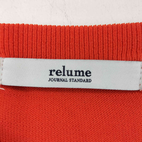 ジャーナルスタンダードレリューム JOURNAL STANDARD relume ウォッシャブルクールポンチョ レディース FREE