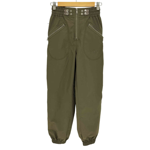 ディーゼル DIESEL 22SS P-BORGOGNA ジップフライ ストレッチ カーゴパンツ レディース S