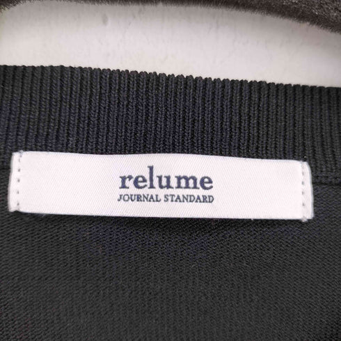 ジャーナルスタンダードレリューム JOURNAL STANDARD relume ウォッシャブルクールポンチョプルオーバー レディース FREE