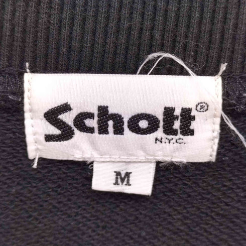 ショット Schott BLANK FADE SWEAT ブランク フェード スウェット メンズ import:M