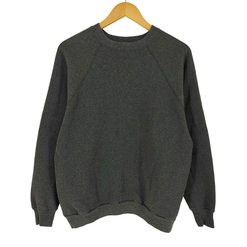 タルテックス TULTEX 90s MADE IN USA クルーネック無地スウェット メンズ import:M