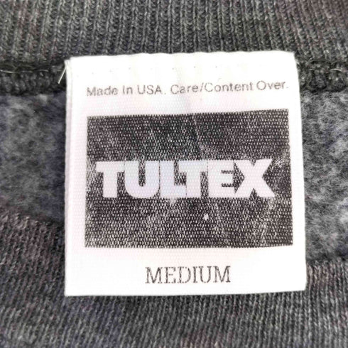 タルテックス TULTEX 90s MADE IN USA クルーネック無地スウェット メンズ import:M