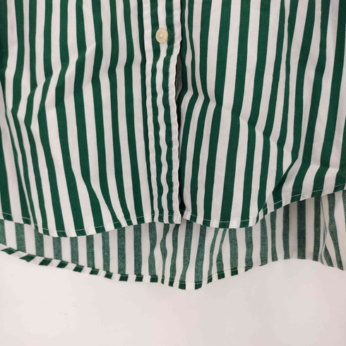 トミーヒルフィガー TOMMY HILFIGER 90-00s ストライプ L/S BDシャツ レディース 12