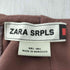 ザラ ZARA リヨセルウール ベルト ノースリーブミディ丈ワンピース レディース import:L