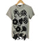 トリココムデギャルソン tricot COMME des GARCONS AD2019 フラワーデザイン S/S Tシャツ レディース L