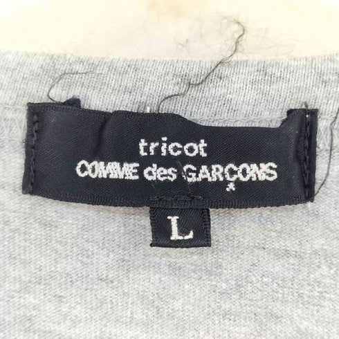 トリココムデギャルソン tricot COMME des GARCONS AD2019 フラワーデザイン S/S Tシャツ レディース L