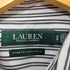 ローレンラルフローレン LAUREN RALPH LAUREN ロゴ刺繍 コットン ストライプ L/S シャツ レディース JPN:S