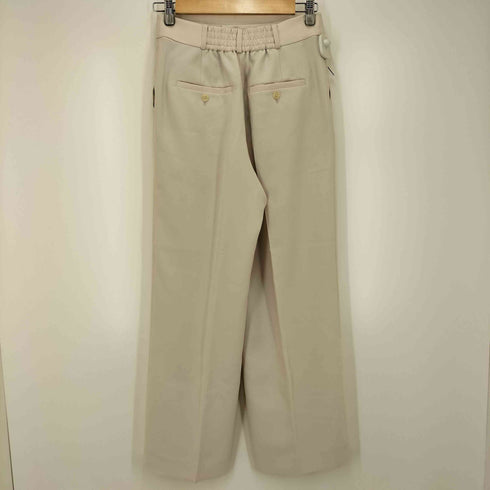 ユナイテッドアローズグリーンレーベルリラクシング UNITED ARROWS green label relaxing トリクシオンオックス ストレート ワイド パンツ レディース JPN:40