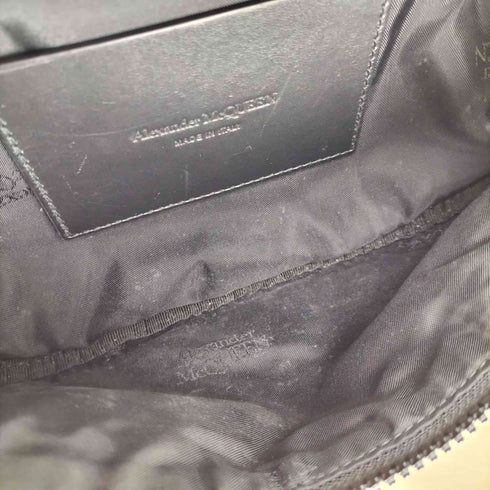 アレキサンダーマックイーン Alexander McQueen グラフィックプリント ナイロン ボディバッグ ショルダーバッグ レディース