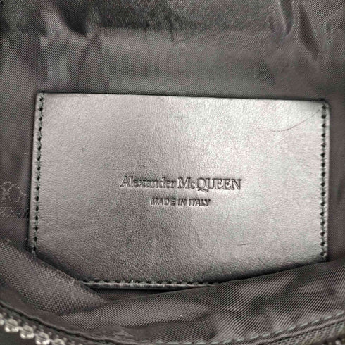アレキサンダーマックイーン Alexander McQueen グラフィックプリント ナイロン ボディバッグ ショルダーバッグ レディース