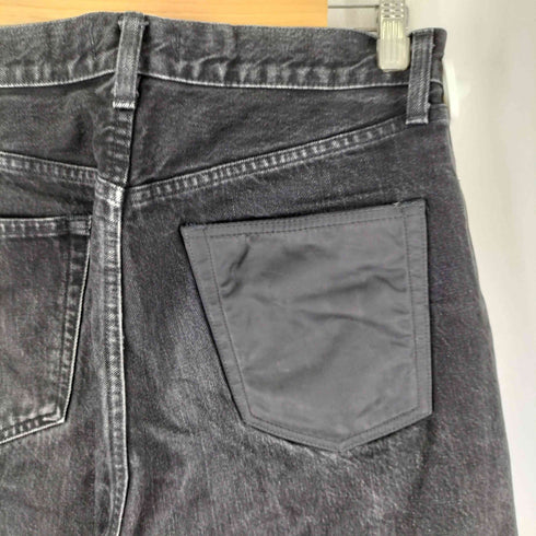 モンキータイム MONKEY TIME BLACK DENIM KNEE PANEL BAGGY メンズ JPN:M