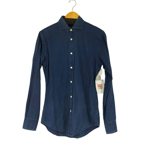 ポロラルフローレン POLO RALPH LAUREN ドット L/S デニムシャツ メンズ JPN:S