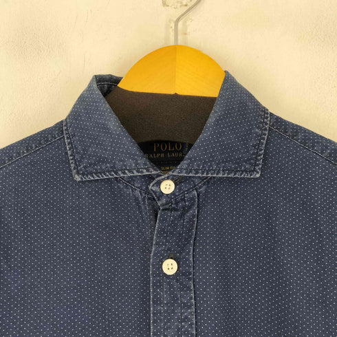 ポロラルフローレン POLO RALPH LAUREN ドット L/S デニムシャツ メンズ JPN:S