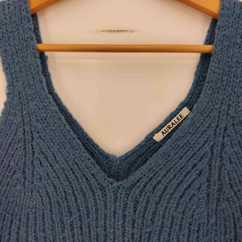 オーラリー AURALEE 22AW WOOL BABY CAMEL BRUSHED YARN KNIT CAMISOLE レディース JPN:2