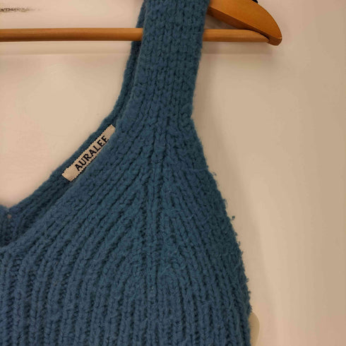 オーラリー AURALEE 22AW WOOL BABY CAMEL BRUSHED YARN KNIT CAMISOLE レディース JPN:2
