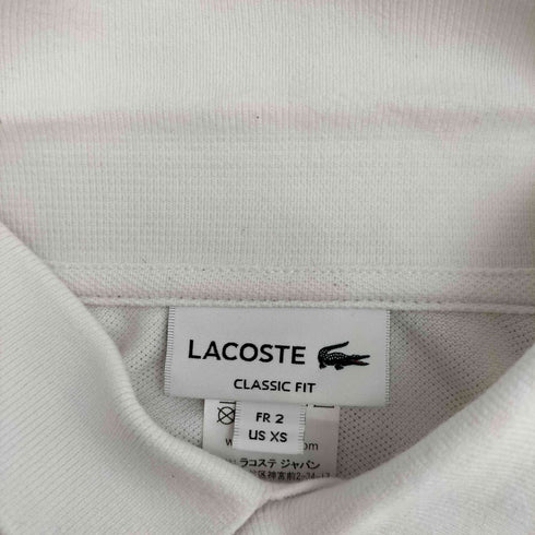ラコステ LACOSTE ボディーサイズBIGポロシャツ メンズ import:XS