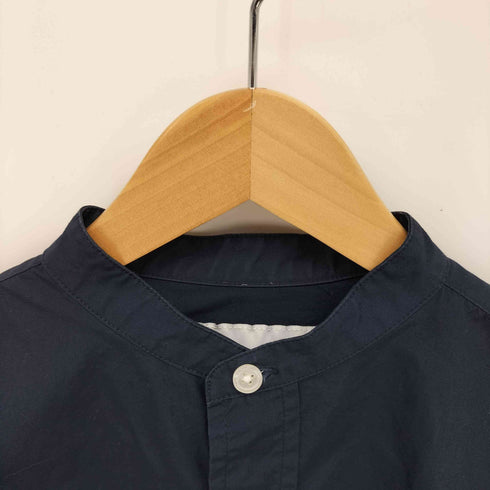 ヴァンソンエミレイユ Vincent et Mireille BAND COLLAR SHIRTS バンドカラーシャツ メンズ FR:40