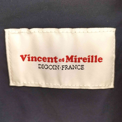 ヴァンソンエミレイユ Vincent et Mireille BAND COLLAR SHIRTS バンドカラーシャツ メンズ FR:40