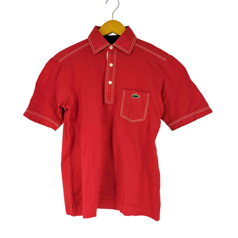シュミーズラコステ CHEMISE LACOSTE ワンポイントロゴ刺繍 ステッチ プルオーバー S/S シャツ メンズ import:S