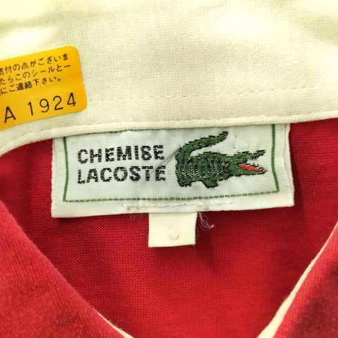 シュミーズラコステ CHEMISE LACOSTE ワンポイントロゴ刺繍 ステッチ プルオーバー S/S シャツ メンズ import:S