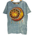 NO.TIME タイダイ染 太陽 ロゴ プリント S/S Tシャツ メンズ import:L