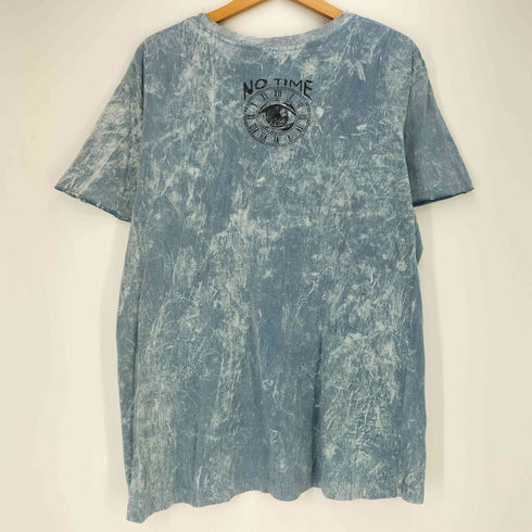 NO.TIME タイダイ染 太陽 ロゴ プリント S/S Tシャツ メンズ import:L