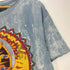 NO.TIME タイダイ染 太陽 ロゴ プリント S/S Tシャツ メンズ import:L