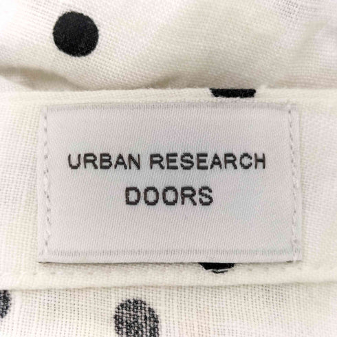 アーバンリサーチドアーズ URBAN RESEARCH DOORS リネンドットVネックブラウス レディース ONE SIZE