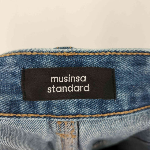 MUSINSA STANDARD ウィメンズディープタックエクストラワイドデニムパンツ レディース 24
