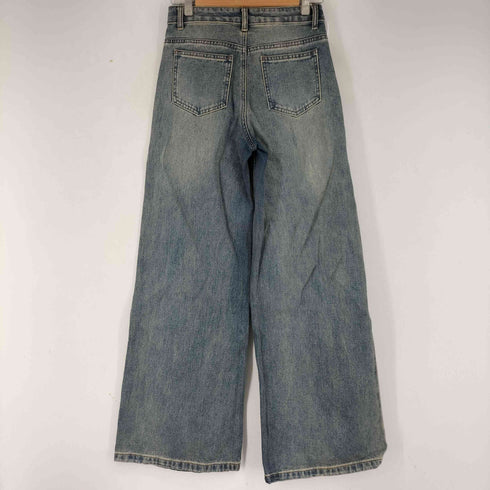 MUSINSA STANDARD ウィメンズワイドトラペーズデニムパンツ レディース 24