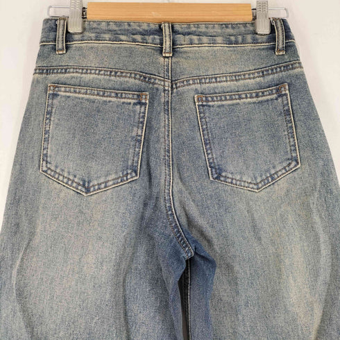 MUSINSA STANDARD ウィメンズワイドトラペーズデニムパンツ レディース 24
