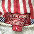 ポロジーンズカンパニーラルフローレン POLO JEANS COMPANY RALPH LAUREN 90-00s 星条旗 ロゴプリントプルオーバーパーカー レディース S