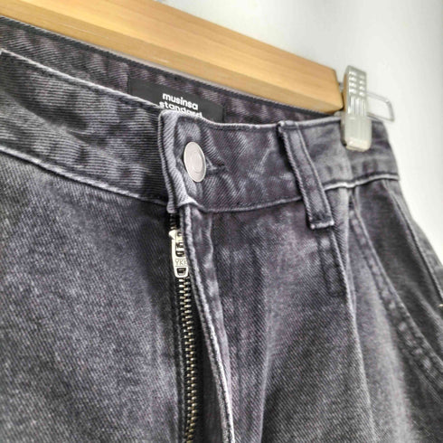 MUSINSA STANDARD ウィメンズディープタックエクストラワイドデニムパンツ レディース 24