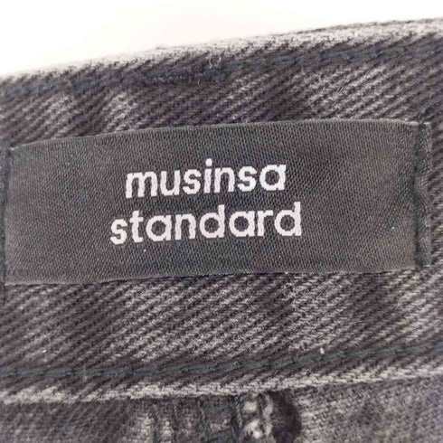 MUSINSA STANDARD ウィメンズディープタックエクストラワイドデニムパンツ レディース 24